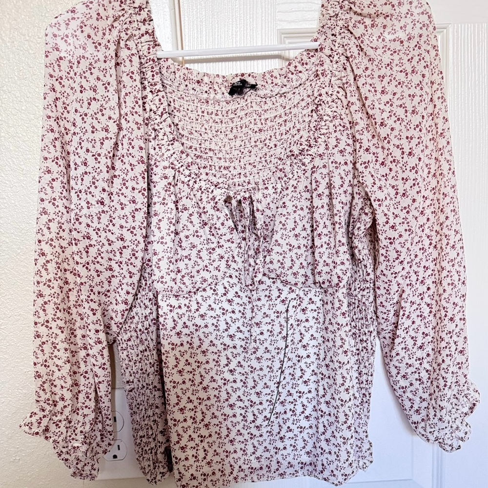 Floral Print Women's Top
